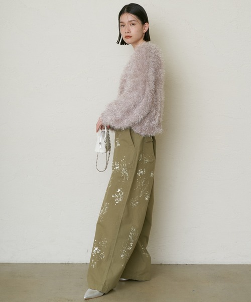 ちぃぴか様✨️lounge dress ラウンジドレス　ペイントパンツ ちぃぴか様✨️lounge dress ラウンジドレス ペイントパンツ
