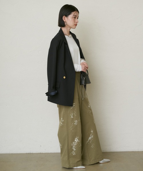 LOUNGEDRESS（ラウンジドレス）の「ペイントパンツ（カーゴ