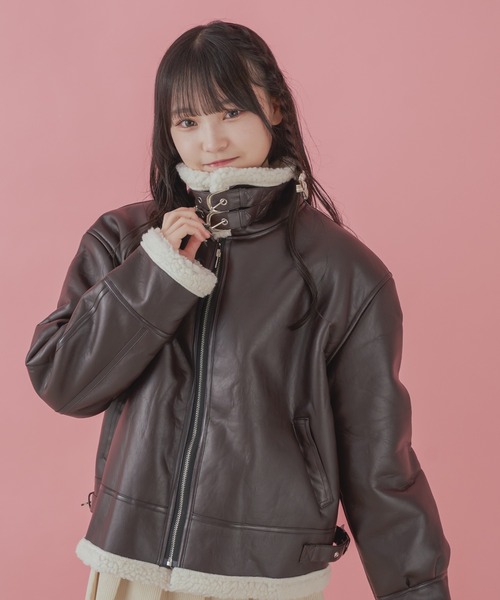 ✩徳子様✩ムートンコート＆ラパン後リボンコート ✩徳子様✩ムートン