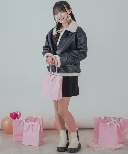 ✩徳子様✩ムートンコート＆ラパン後リボンコート ✩徳子様✩ムートンコート＆ラパン後リボンコート ✩徳子様✩ムートン