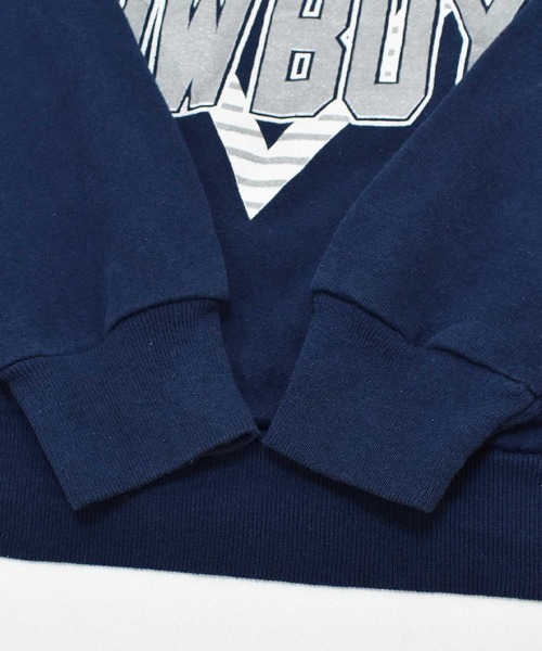 NBA/NFL/NHL/MLB(エヌビーエーエヌエフエルエヌエイチエルエムエルビー)の「【ヴィンテージ古着】80's DALLAS COWBOYSYS/ダラス カウボーイズ NFL クルーネックスウェット USA製(スウェット・メンズ・ネイビー・MEDIUM)」の6枚目の写真
