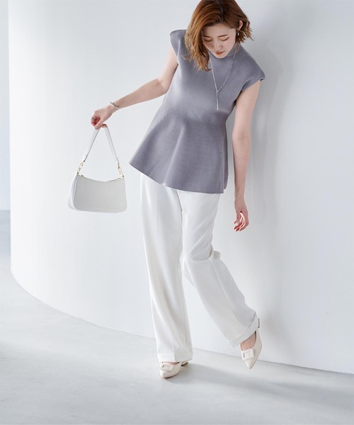 UR'S(ユアーズ)の「3cmヒールバックルデザインパンプス(パンプス・レディース・アイボリー/ブラック/キャメル・M/S/LL/L)」の5枚目の写真