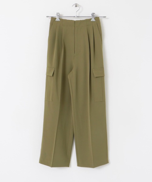 URBAN RESEARCH ROSSO WOMEN（アーバンリサーチ　ロッソ）の「センタープレスカーゴパンツ（その他パンツ・レディース・アイボリー/カーキ・FREE）」の11枚目の写真