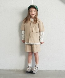 【セットアップ】オープンカラーシャツ&イージーパンツ