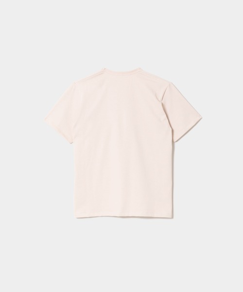 beautiful people(ビューティフルピープル)の「suvin compact jerseybig QOLtag T-shirt(Tシャツ/カットソー・レディース・オフホワイト/コーラル/ブラウン・X-LARGE/X-SMALL/MEDIUM)」の8枚目の写真
