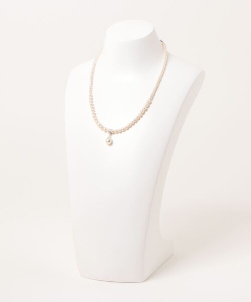 AIMER（エメ）の「キュービックジルコニア×パールネックレス（ネックレス・レディース・シルバー/ゴールド・FREE）」の11枚目の写真