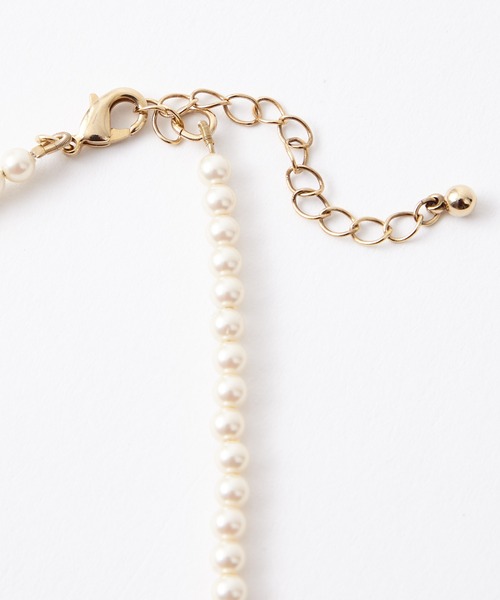 AIMER（エメ）の「キュービックジルコニア×パールネックレス（ネックレス・レディース・シルバー/ゴールド・FREE）」の10枚目の写真