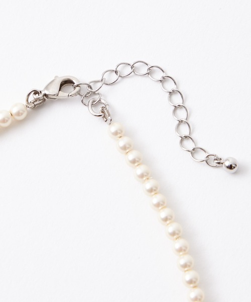 AIMER（エメ）の「キュービックジルコニア×パールネックレス（ネックレス・レディース・シルバー/ゴールド・FREE）」の7枚目の写真