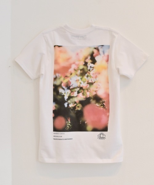 THEATRE PRODUCTS(シアタープロダクツ)の「限定展開【THEATRE PRODUCTS×Mariko Ohyaコラボ】Pink Rose Tシャツ(Tシャツ/カットソー・レディース・ホワイト/アイボリー・FREE)」の12枚目の写真