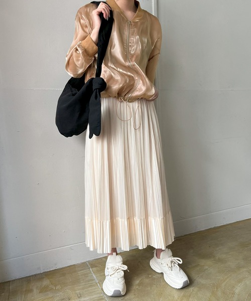 Jewelobe（ジュエローブ）の「縛りストラップミディアムショルダーバッグ（ショルダーバッグ・レディース・ブラック/オフホワイト・FREE）」の12枚目の写真