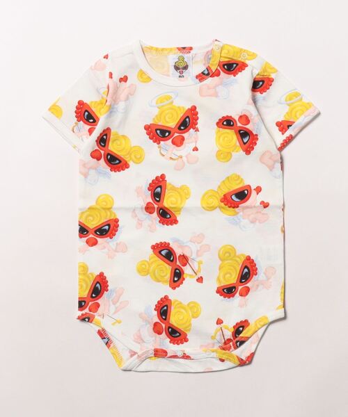 HYSTERICMINI fancyteddy 半袖ロンパース HYSTERICMINI fancyteddy 半袖ロンパース HYSTERICMINI
