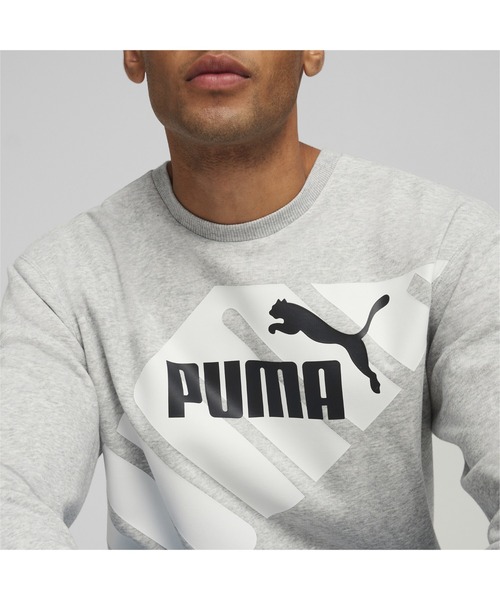 セール】PUMA プーマ メンズ プーマ パワー グラフィック クルー
