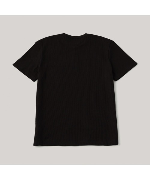 tommy jeans（トミー ジーンズ）の「【ユニセックス】レギュラーワッフルポケットTシャツ（Tシャツ/カットソー・メンズ・アイボリー/ブラック/ホワイト・LARGE/MEDIUM/SMALL/X-LARGE）」の12枚目の写真