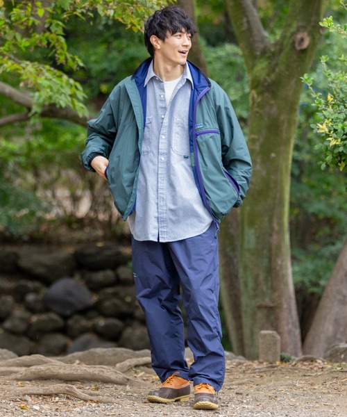 L.L.Bean(エルエルビーン)の「【JAPAN EDITION】シアーズモント・ジャケット(ナイロンジャケット・メンズ・グリーン/ブルー/グレイッシュベージュ/ダークネイビー・LARGE/MEDIUM)」の17枚目の写真