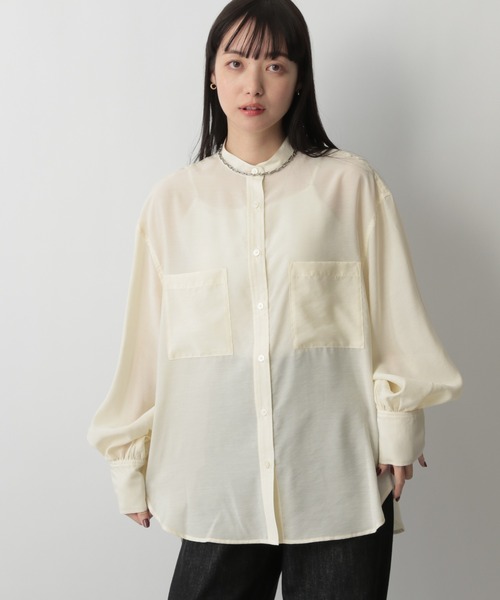 easyケアシャツロングスリーブ（シャツ/ブラウス）｜LOWRYS FARM（ローリーズファーム）