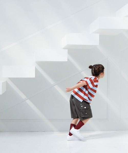 LOWRYS FARM(ローリーズファーム)の「アソートカーゴショーツ 112843(カーゴパンツ・キッズ・カーキ/グリーン系その他/ネイビー・140cm/130cm/120cm/110cm/150cm)」の15枚目の写真