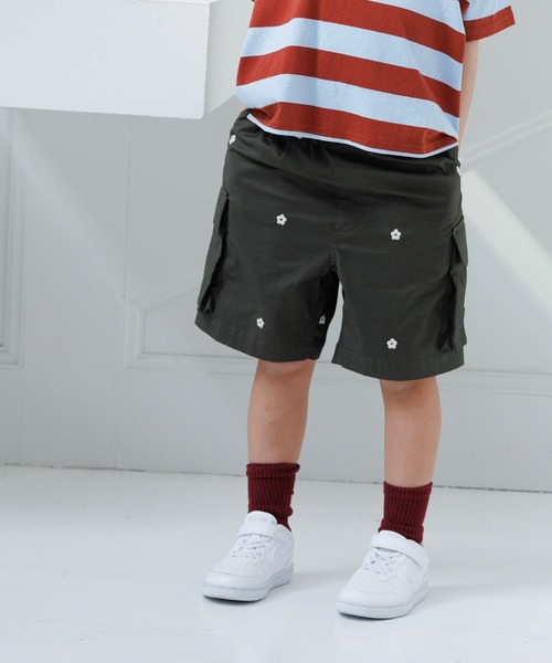 LOWRYS FARM(ローリーズファーム)の「アソートカーゴショーツ 112843(カーゴパンツ・キッズ・カーキ/グリーン系その他/ネイビー・140cm/130cm/120cm/110cm/150cm)」の16枚目の写真