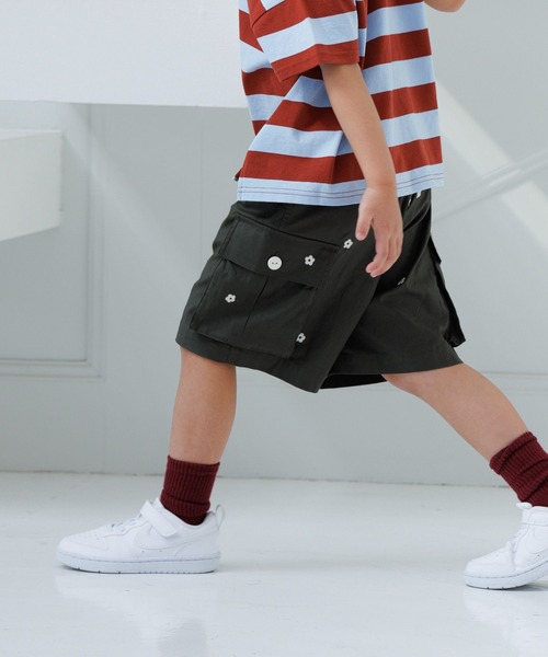 LOEWE♡ ハイライズ コットンカーゴショーツ loewe カーゴショートパンツ