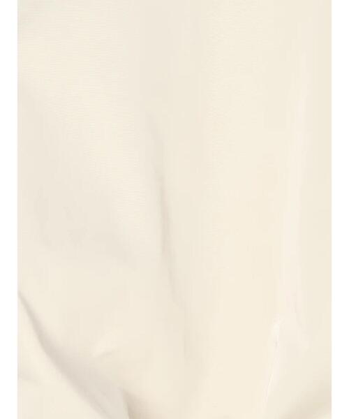 Te chichi（テチチ）の「ツイルノーカラーショートギャザーブルゾン（ブルゾン・レディース・オフホワイト/カーキ・F）」の21枚目の写真