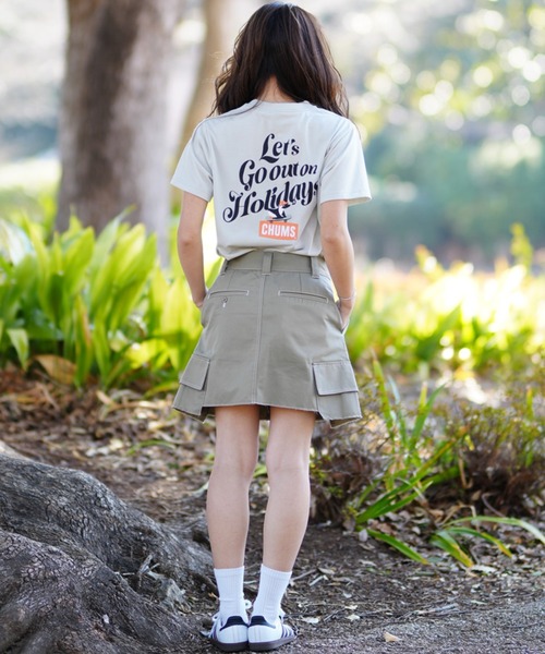 CHUMS(チャムス)の「CHUMS/チャムス Tシャツ DESI CH11-2377(Tシャツ/カットソー・レディース・ホワイト/ブラック/グレー・M/L)」の15枚目の写真