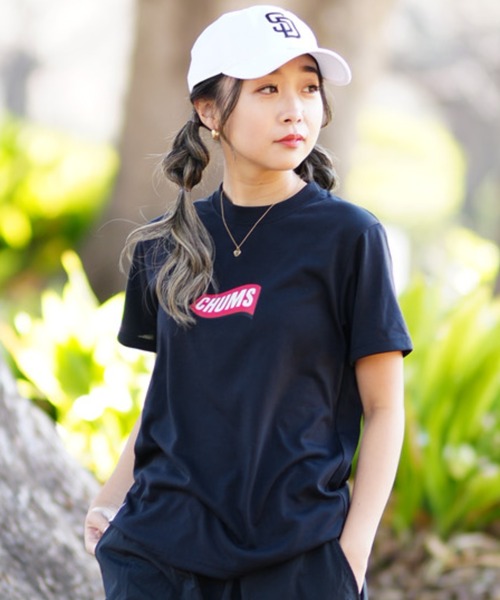 CHUMS(チャムス)の「CHUMS/チャムス Tシャツ DESI CH11-2377(Tシャツ/カットソー・レディース・ホワイト/ブラック/グレー・M/L)」の16枚目の写真