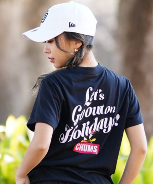 CHUMS(チャムス)の「CHUMS/チャムス Tシャツ DESI CH11-2377(Tシャツ/カットソー・レディース・ホワイト/ブラック/グレー・M/L)」の18枚目の写真