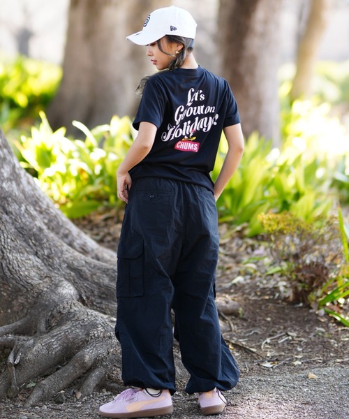 CHUMS(チャムス)の「CHUMS/チャムス Tシャツ DESI CH11-2377(Tシャツ/カットソー・レディース・ホワイト/ブラック/グレー・M/L)」の21枚目の写真
