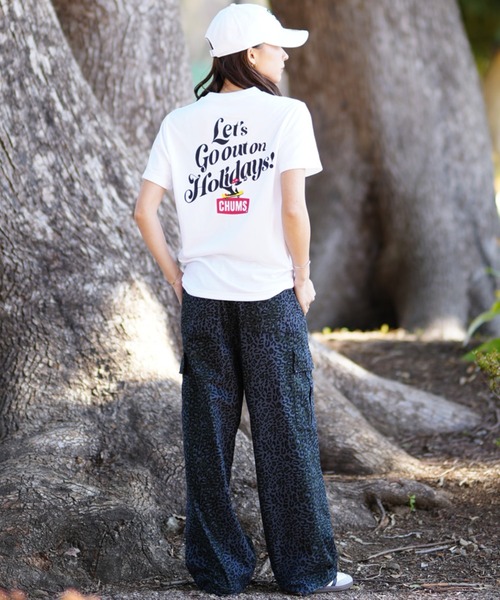 CHUMS(チャムス)の「CHUMS/チャムス Tシャツ DESI CH11-2377(Tシャツ/カットソー・レディース・ホワイト/ブラック/グレー・M/L)」の9枚目の写真