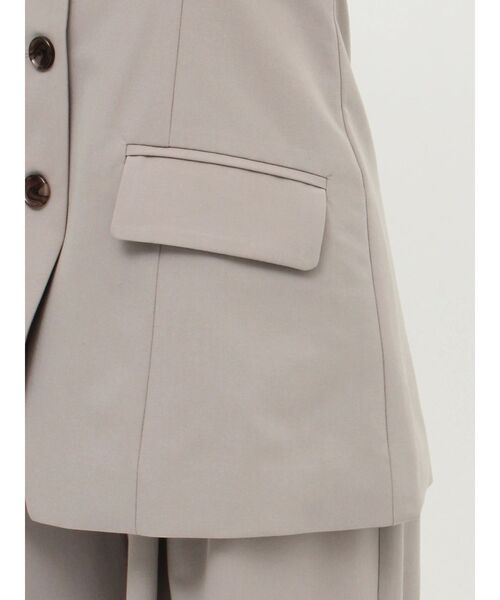 MURUA(ムルーア)の「【SET UP対応】チュニックビスチェ(キャミソール・レディース・ブラック/ベージュ/グレー・FREE)」の10枚目の写真