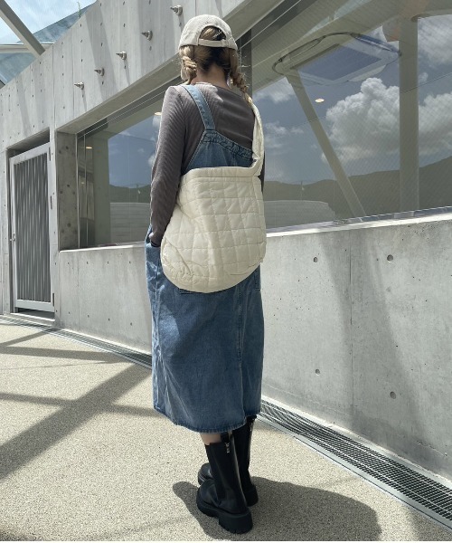 ARCADE（アーケード）の「ジャンスカ ジャンパースカート デニム サロペット -ARCADE Limited Line-（サロペット/オーバーオール・レディース・ブラック/ブルー・FREE）」の18枚目の写真