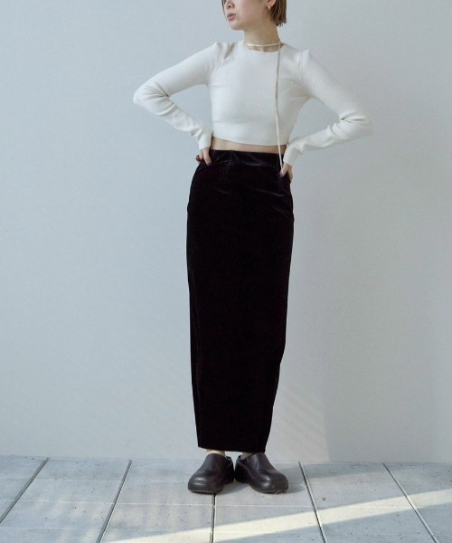 美品【TODAYFUL】Cropped Smooth Knit todayful Cropped Smooth Knit