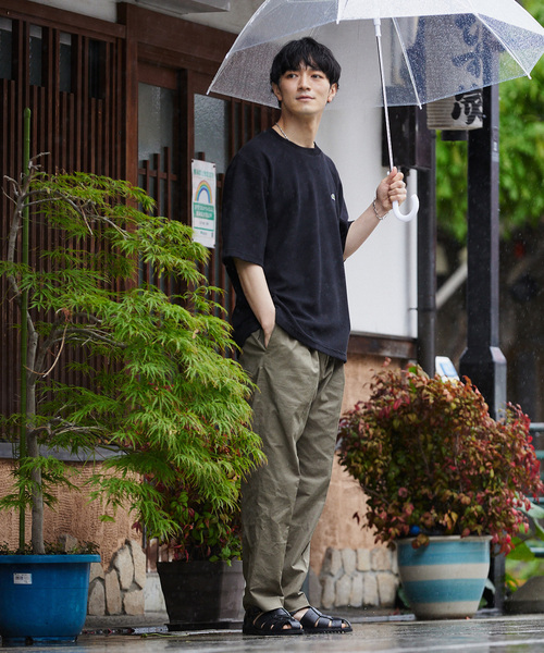 LACOSTE（ラコステ）の「【LACOSTE / ラコステ】別注 ワッフルTシャツ（Tシャツ/カットソー・メンズ・ブラック/グリーン/アーミー/ホワイト系その他/バーガンディー・4/3/5）」の14枚目の写真