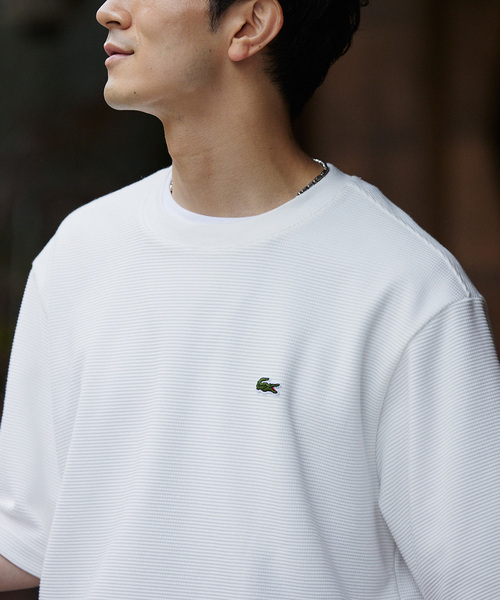 セール】【LACOSTE / ラコステ】別注 ワッフルTシャツ（Tシャツ