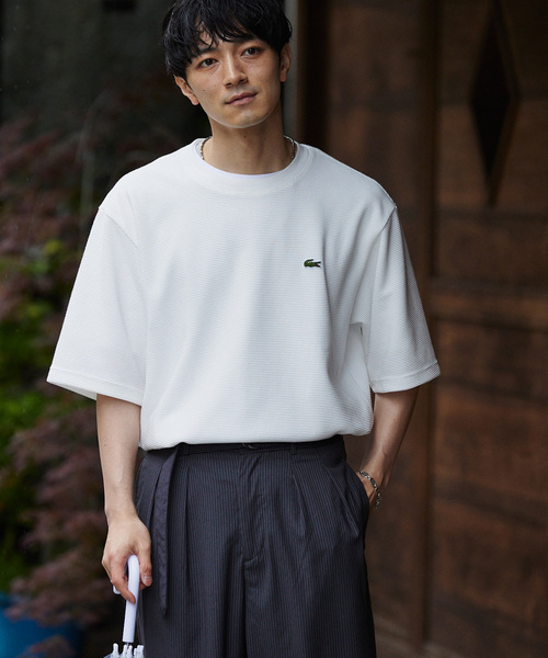 セール】【LACOSTE / ラコステ】別注 ワッフルTシャツ（Tシャツ