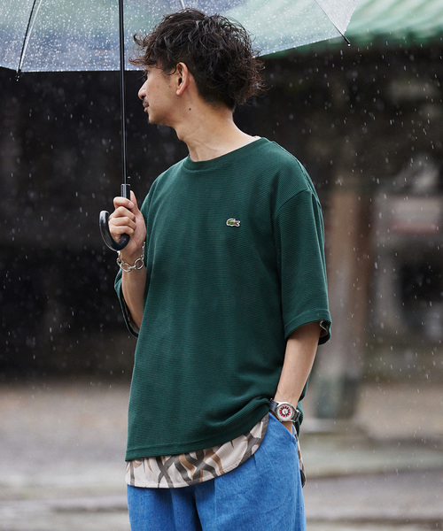 セール】【LACOSTE / ラコステ】別注 ワッフルTシャツ（Tシャツ