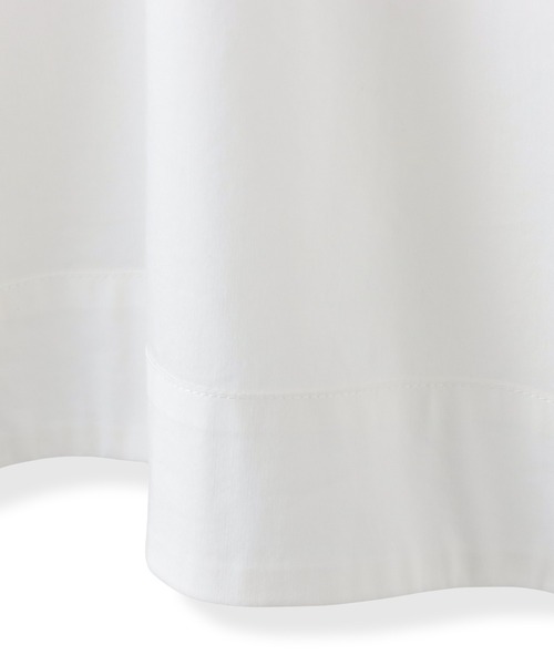 ketty cherie（ケティシェリー）の「コットンデザインスリーブトップス ≪手洗い可能≫（シャツ/ブラウス・レディース・オフホワイト/ブラック・M）」の7枚目の写真