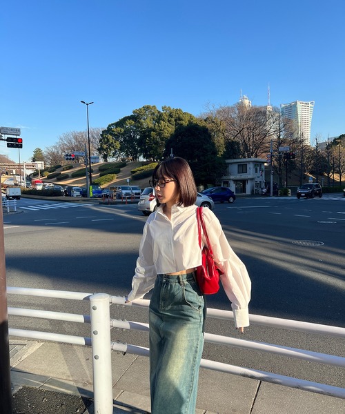 RiLi(リリ)の「デニムロングスカート【RL】(デニムスカート・レディース・ブルー・S/M)」の3枚目の写真