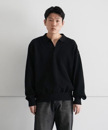 トップス crepuscule Co/Wo Moss Stitch Skipper 82957687b_8_d_215.jpg