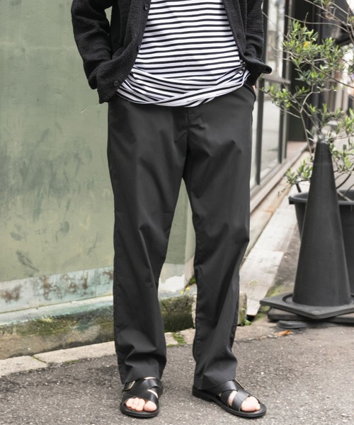 FORK&SPOON（フォークアンドスプーン）の「FORK&SPOON　クールタッチイージーテーパードパンツ（その他パンツ・メンズ・チャコールグレー/ブラウン系その他・4/5）」の3枚目の写真