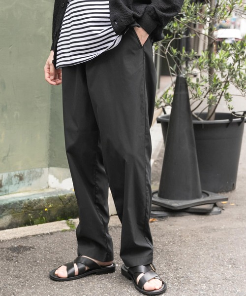 FORK&SPOON（フォークアンドスプーン）の「FORK&SPOON　クールタッチイージーテーパードパンツ（その他パンツ・メンズ・チャコールグレー/ブラウン系その他・4/5）」の4枚目の写真