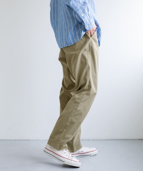 FORK&SPOON（フォークアンドスプーン）の「FORK&SPOON　クールタッチイージーテーパードパンツ（その他パンツ・メンズ・チャコールグレー/ブラウン系その他・4/5）」の11枚目の写真