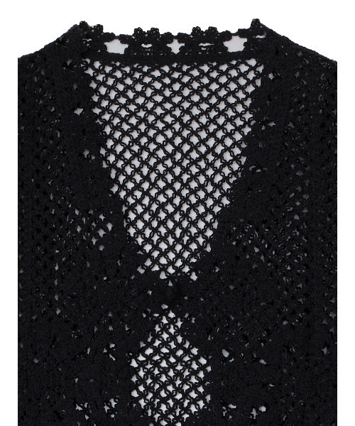 CROCHET LIKE FLOWER LONG TOP　アメリヴィンテージ Ameri（アメリ）の「CROCHET LIKE FLOWER LONG TOP