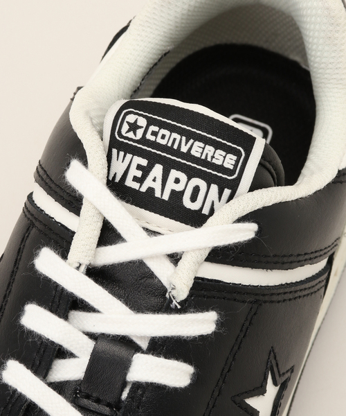 plage（プラージュ）の「【CONVERSE/コンバース】 WEAPON OX スニーカー（スニーカー・レディース・ブラック・25cm/24cm/23cm）」の7枚目の写真