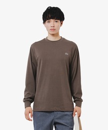 LACOSTE（ラコステ）の「ベーシックロングスリーブTシャツ / 長袖Tシャツ（Tシャツ/カットソー）」