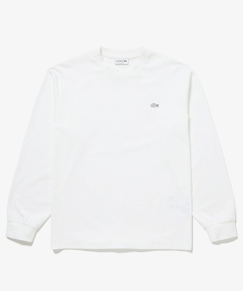 LACOSTE（ラコステ）の「ベーシックロングスリーブTシャツ / 長袖Tシャツ（Tシャツ/カットソー・メンズ・グリーン/オフホワイト/ブラック/ホワイト/ネイビー/ストーン/ブラウン/ダークグリーン/ライトブルー/アーミー/ダークブルー/ダークブラウン・6/4/3/5/2）」の21枚目の写真