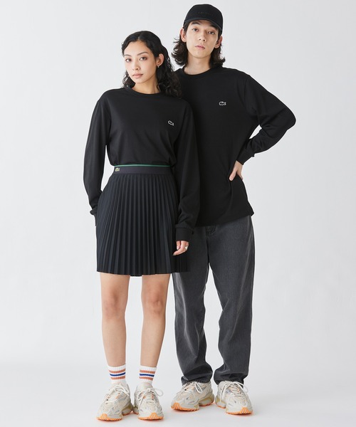 LACOSTE（ラコステ）の「ベーシックロングスリーブTシャツ / 長袖Tシャツ（Tシャツ/カットソー・メンズ・グリーン/オフホワイト/ブラック/ホワイト/ネイビー/ストーン/ブラウン/ダークグリーン/ライトブルー/アーミー/ダークブルー/ダークブラウン・6/4/3/5/2）」の22枚目の写真