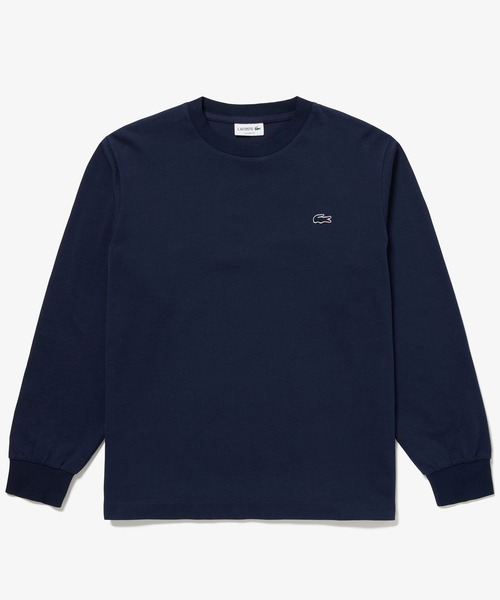 LACOSTE（ラコステ）の「ベーシックロングスリーブTシャツ / 長袖Tシャツ（Tシャツ/カットソー・メンズ・グリーン/オフホワイト/ブラック/ホワイト/ネイビー/ストーン/ブラウン/ダークグリーン/ライトブルー/アーミー/ダークブルー/ダークブラウン・6/4/3/5/2）」の15枚目の写真