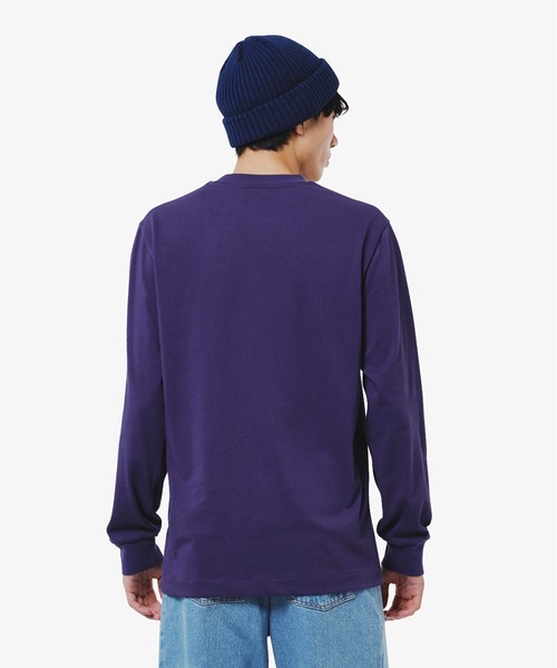 L.C.B. ダークブルー/パープル 長袖Tシャツ ベーシックロングスリーブTシャツ / 長袖Tシャツ（Tシャツ