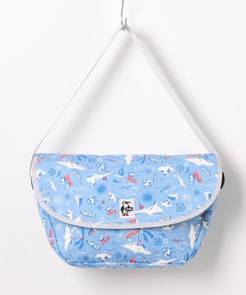 CHUMS(チャムス)の「【CHUMS/チャムス】 Round Flap Shoulder Bag Sweat(ショルダーバッグ・メンズ・ブラック/ヘザーグレー/ネイビー/イエロー/その他1/その他2/その他3/その他4・FREE)」の7枚目の写真