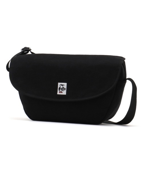 CHUMS(チャムス)の「【CHUMS/チャムス】 Round Flap Shoulder Bag Sweat(ショルダーバッグ・メンズ・ブラック/ヘザーグレー/ネイビー/イエロー/その他1/その他2/その他3/その他4・FREE)」の1枚目の写真